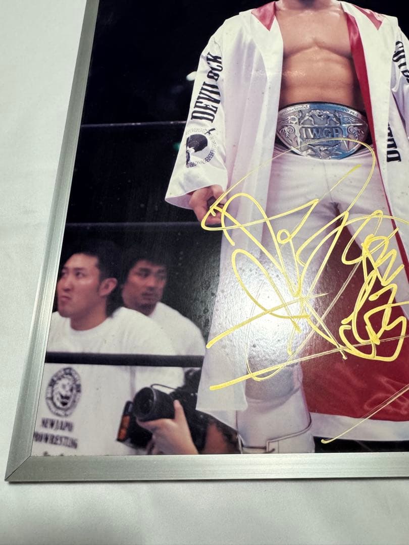 新日本プロレス　棚橋弘至　大パネル　週刊プロレス　1