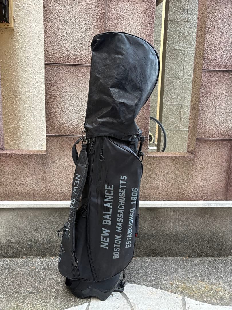 NEW BALANCE ゴルフバッグ ブラック
