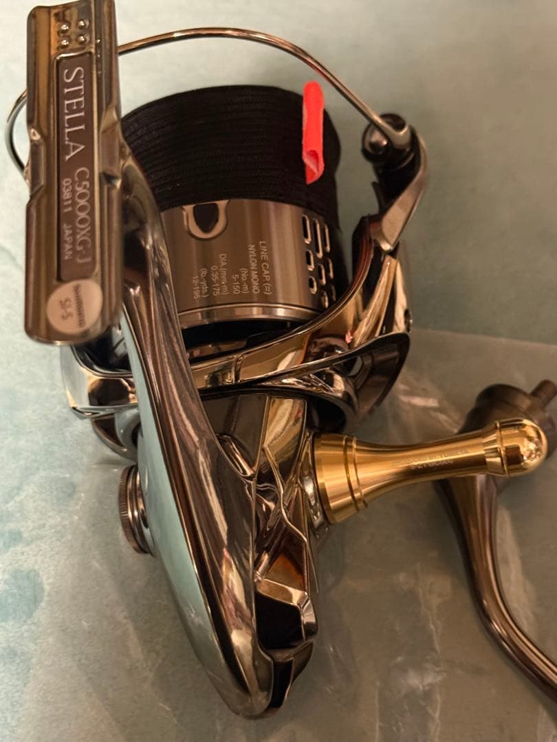 早い者勝ち！シマノ 18 STELLA C5000XG ※極美品※ スタンド付き