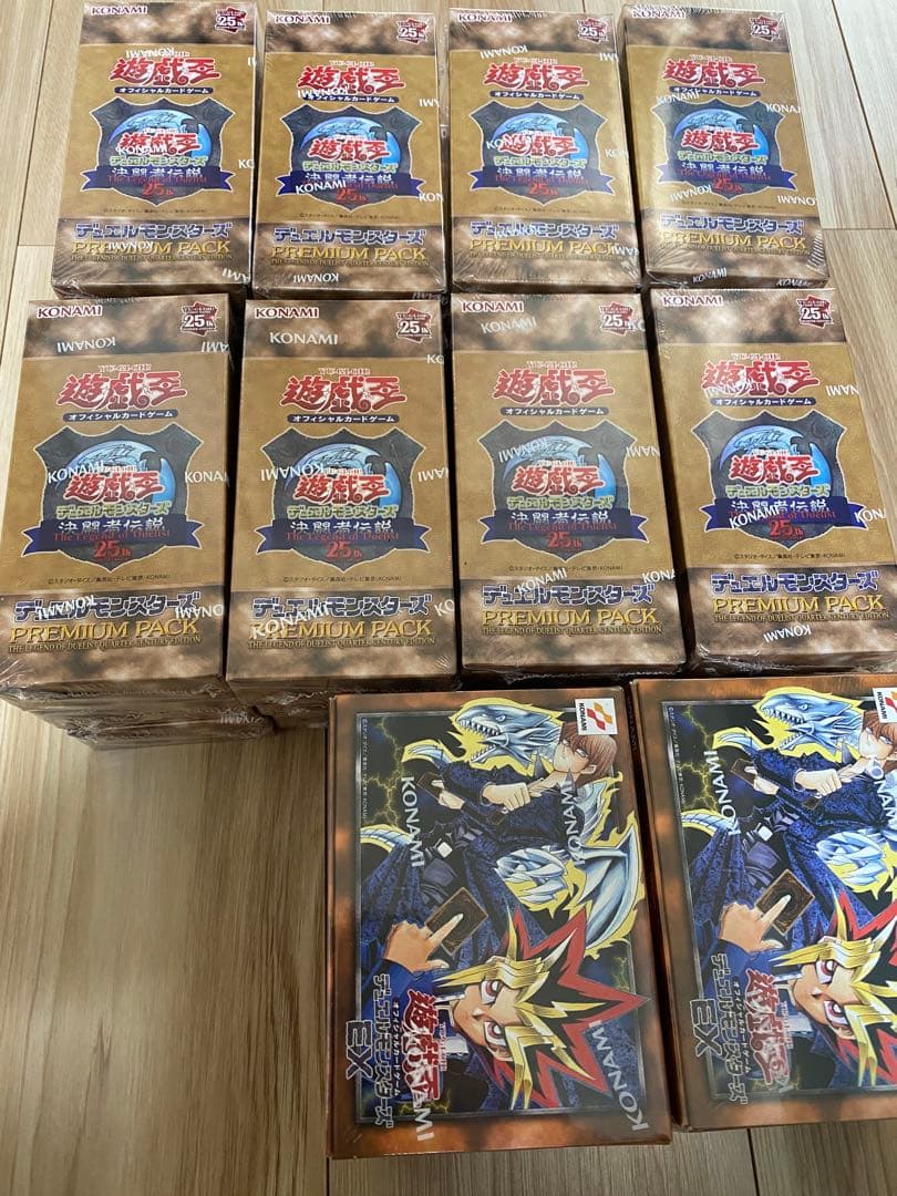 決闘者伝説24BOX＋EXデッキ復刻版6個