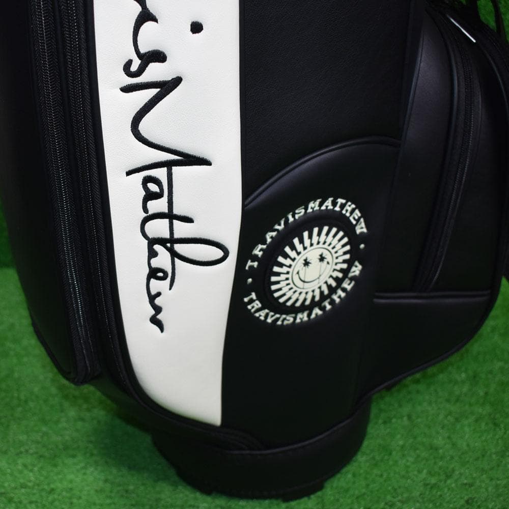 TravisMathew/トラビスマシュー キャディバッグ８型【ブラック】新品！