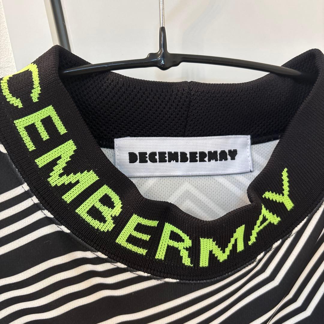 5.DECEMBERAY ⭐︎ゴルフ　ジオメトリックシャツ