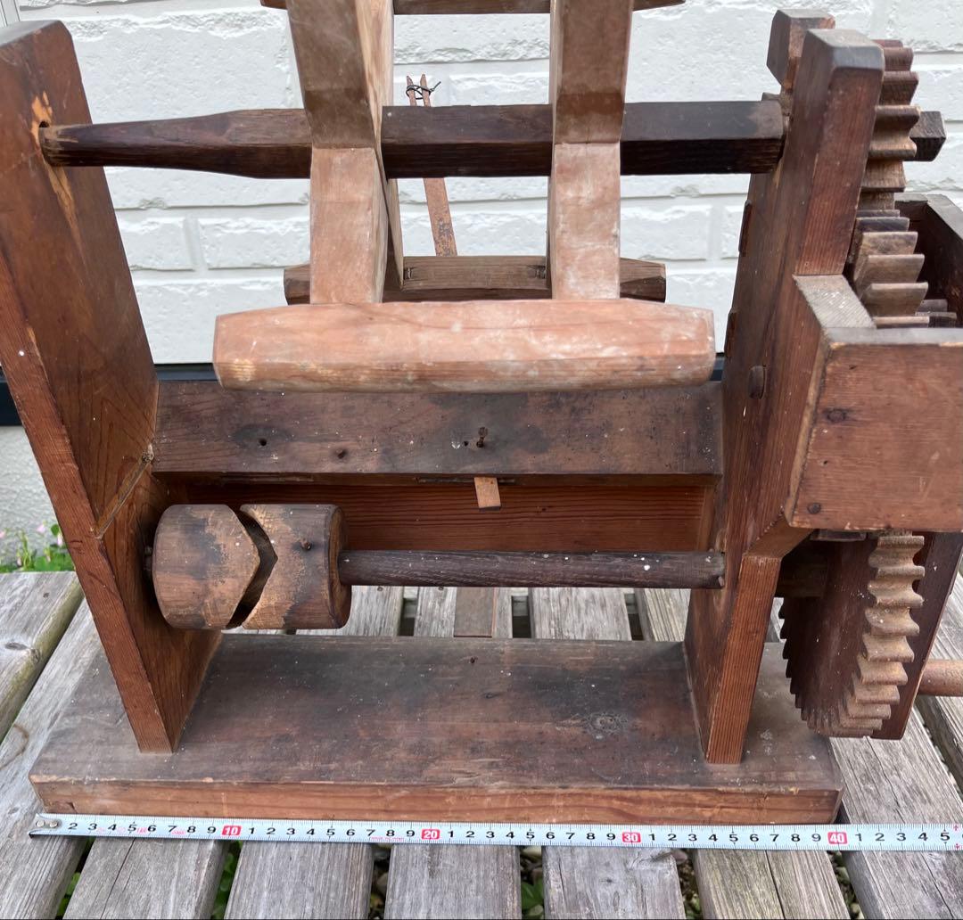 [引き取り限定] 古道具　骨董　糸巻き機