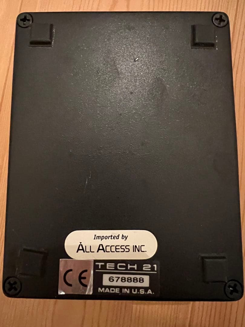 TECH 21 SansAmp Bass D DI ケーブルセット