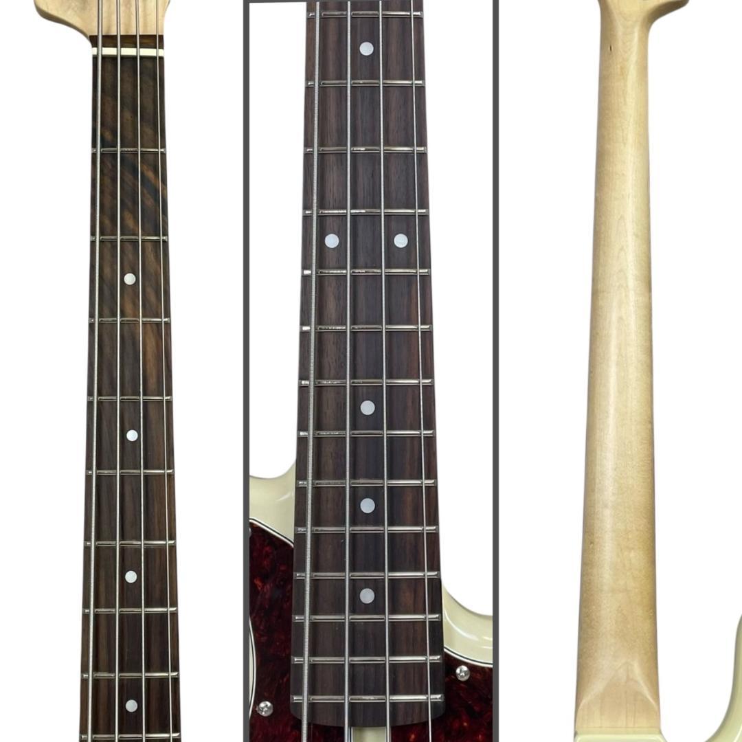 【美品】バッカス　BJB-1R　OWH ベース アイボリー