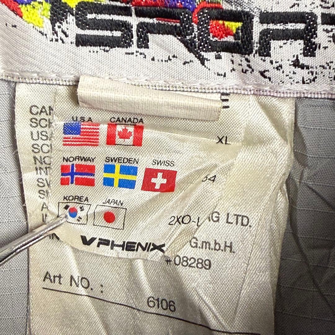 スキー 549 PHENIX SPORTS Ski Jacket Red/Blue XL