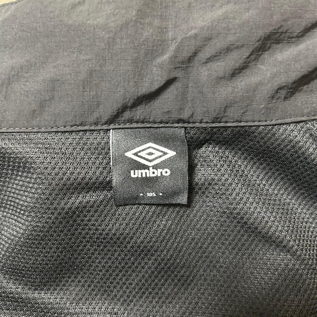 アンブロ スタンドネック アノラック　ブラック　XL