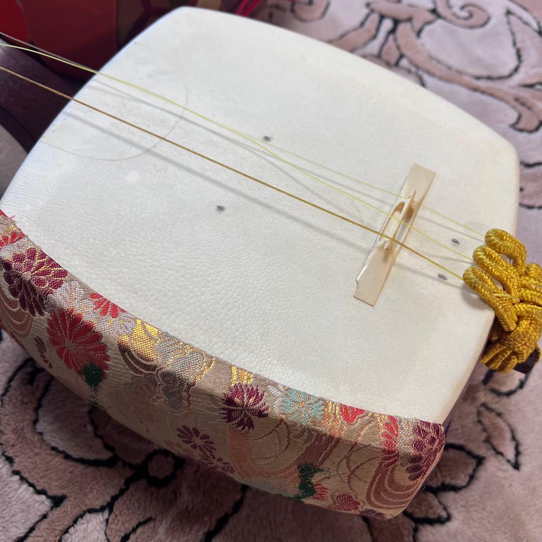 三味線 ジャンク品 2点セット 付属品付き