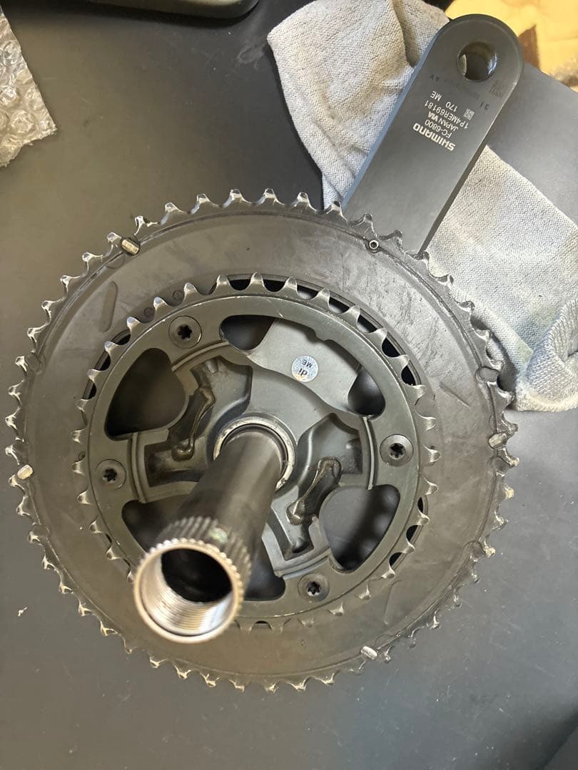 シマノ ULTEGRAクランクセット(170mm、50-34T) FC-6800