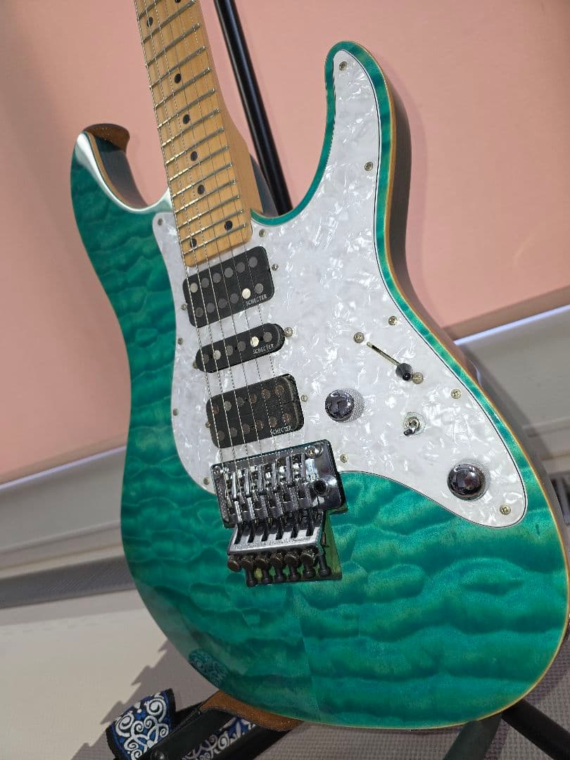 Schecter SD-2-24-AS AquaBlue エレキギター