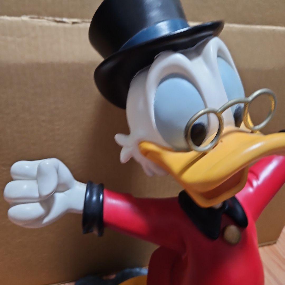 スクルージフィギュア　当時物　ディズニーストア限定品　ディズニー　スクルージ