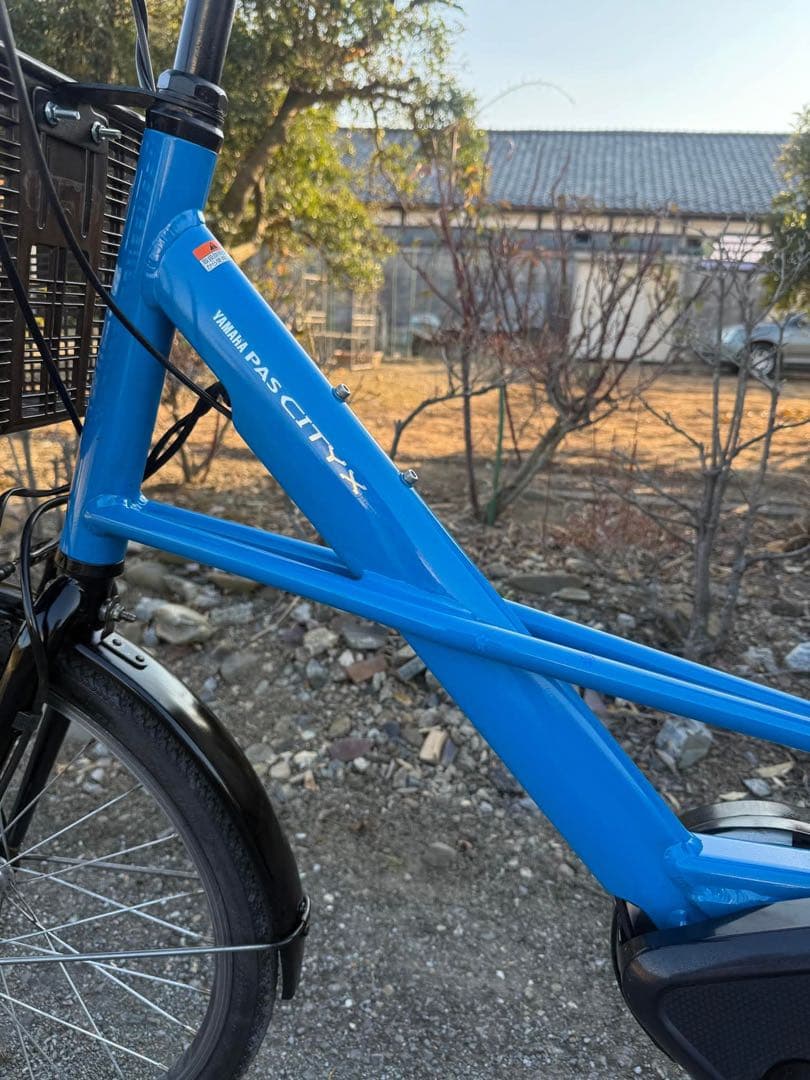 電動アシスト自転車 ブラック バスケット付き