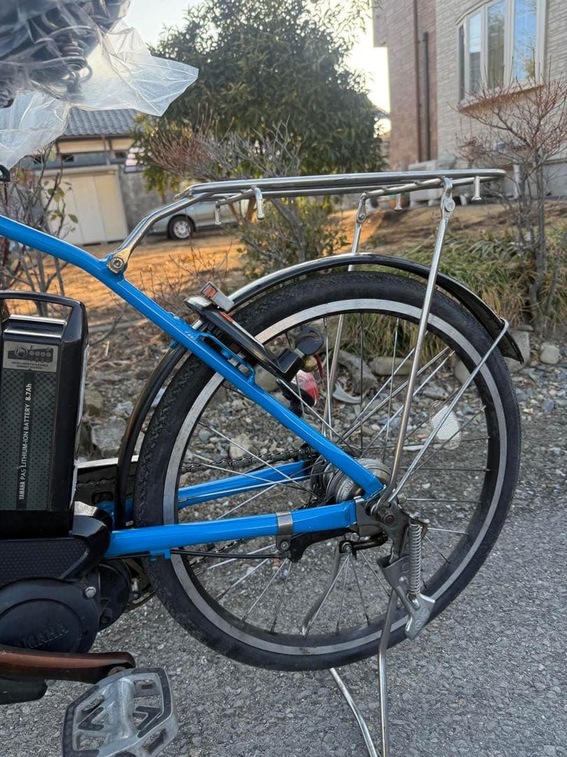 電動アシスト自転車 ブラック バスケット付き