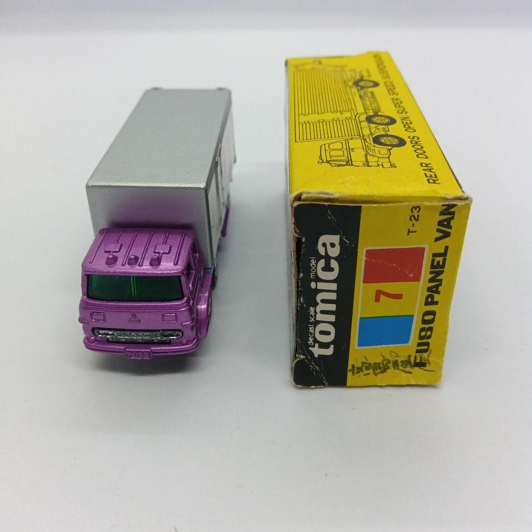 高島屋特注 トミカ 黒箱 7 ふそう パネルバン 日本製