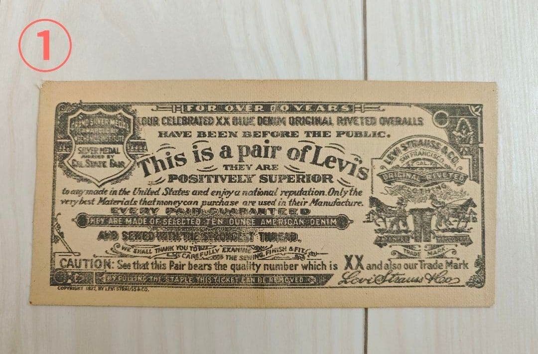 コレクション FOR OVER 80 YEARS LEVI'S