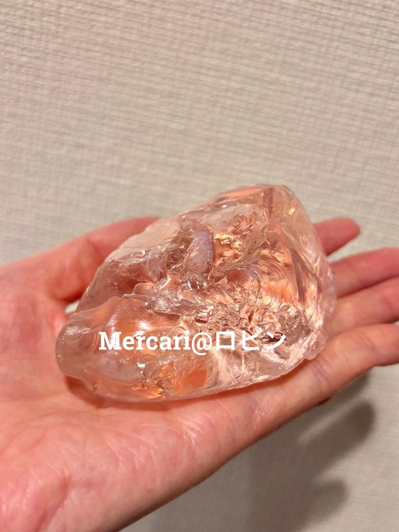 純正アンダラ　濃いピンク　特大サイズ223g CosmicHeart