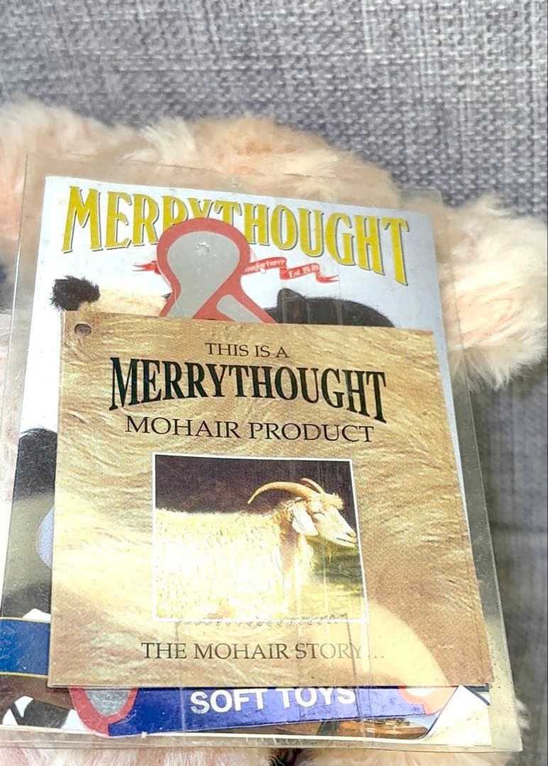 MERRY THOUGHT テディベア 150体限定 No. 62 高島屋ローズ