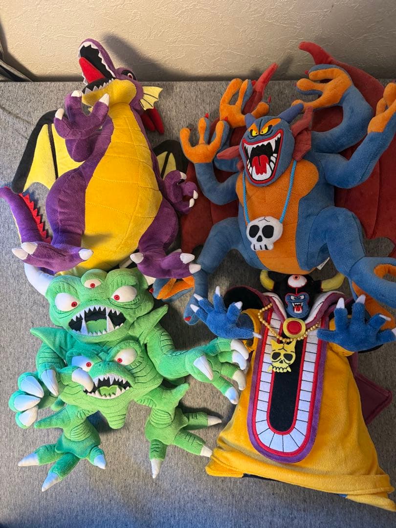 ドラゴンクエスト　デスピサロ　りゅうおう竜王　シドー　ゾーマぬいぐるみセット