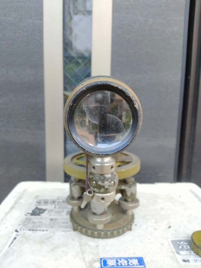 レベル　高さ出し　測量　昭和　当時物　コレクション骨董品　建築工事