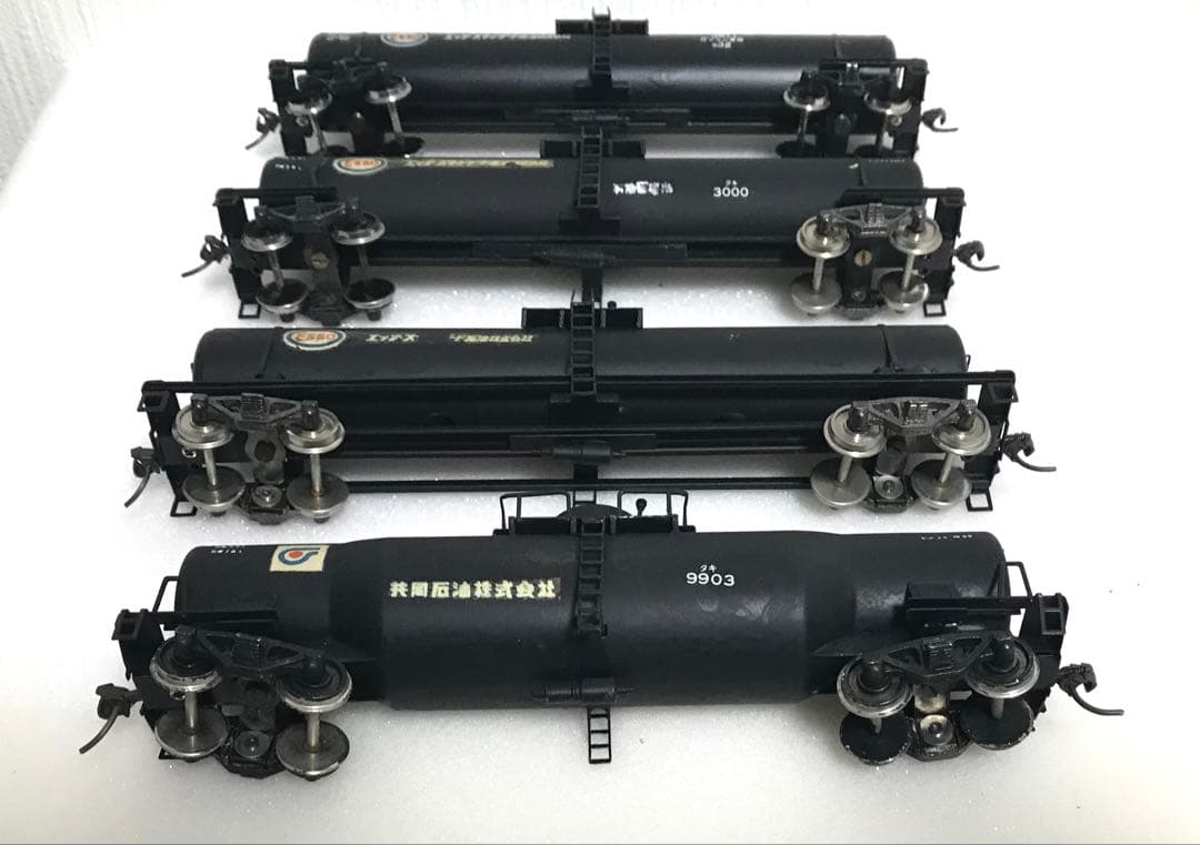 HOゲージ タンク車　4両セット