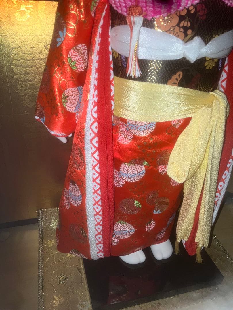 《超特級呪物》特大　あらゆる幸運呼び込むチョウピラコ様の宿る市松人形　曰く付き