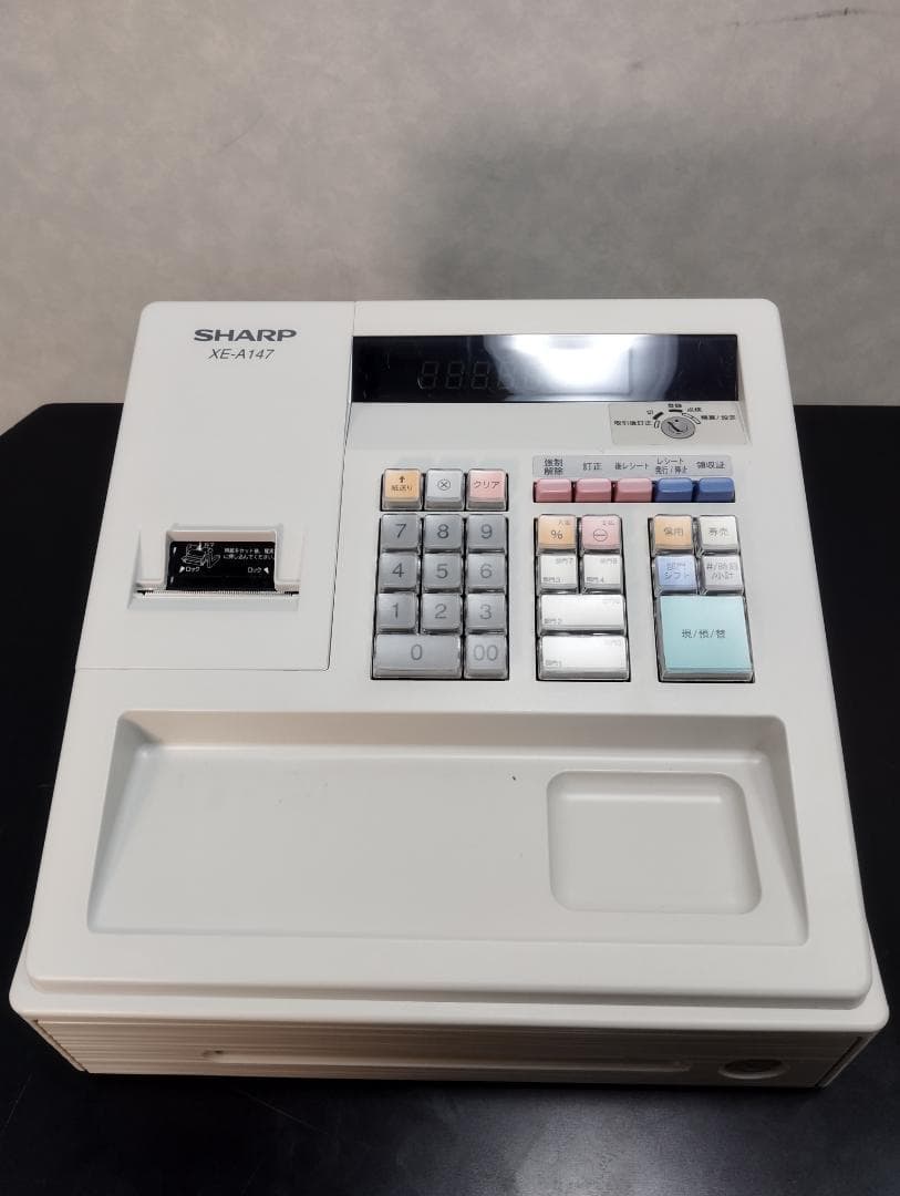 Y♦518 シャープ 電子レジスタ XE-A147-W