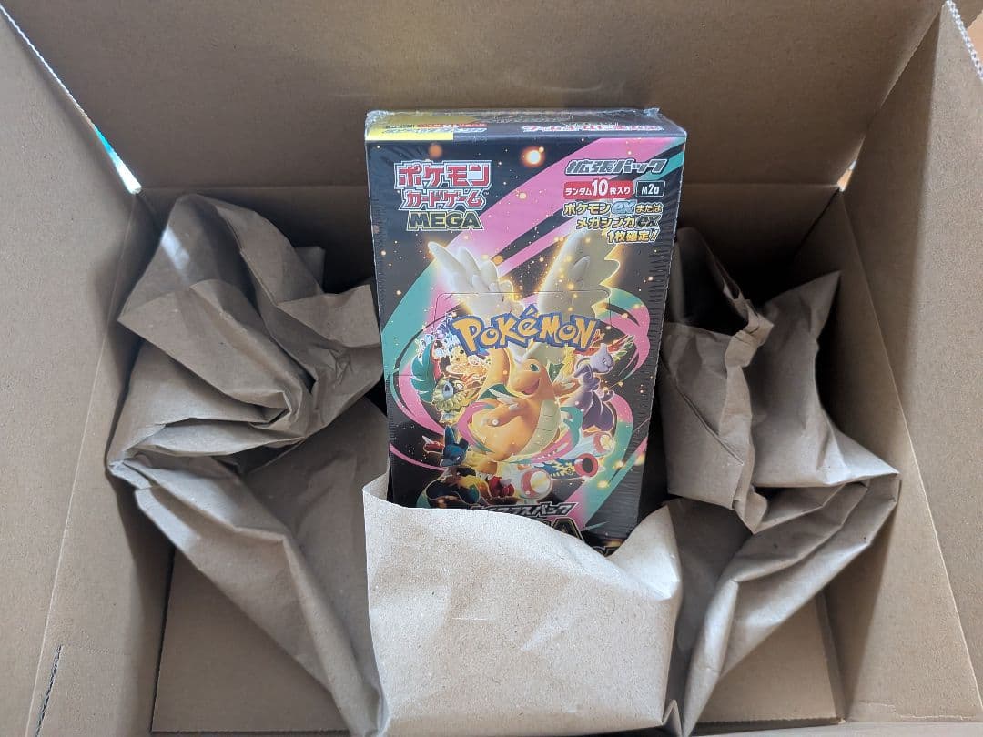 ポケモンカード　MEGAドリームex BOX　シュリンク付き未開封