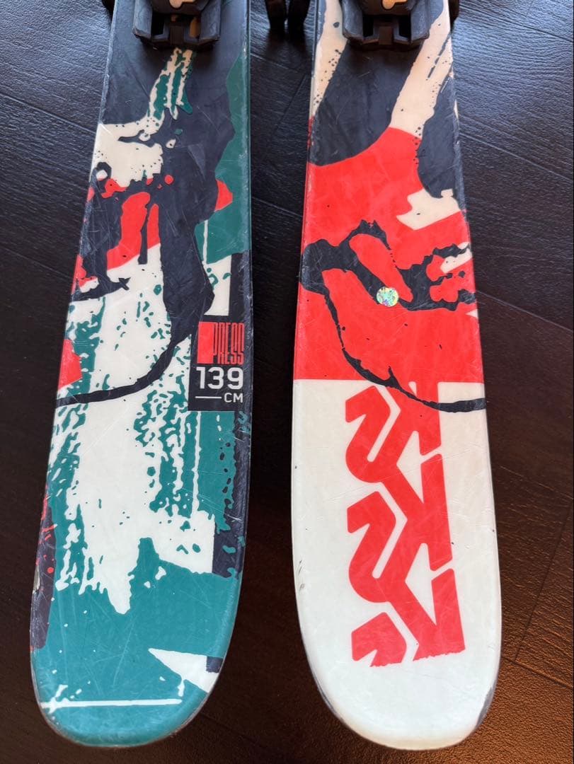 K2 Press スキー板 139cm