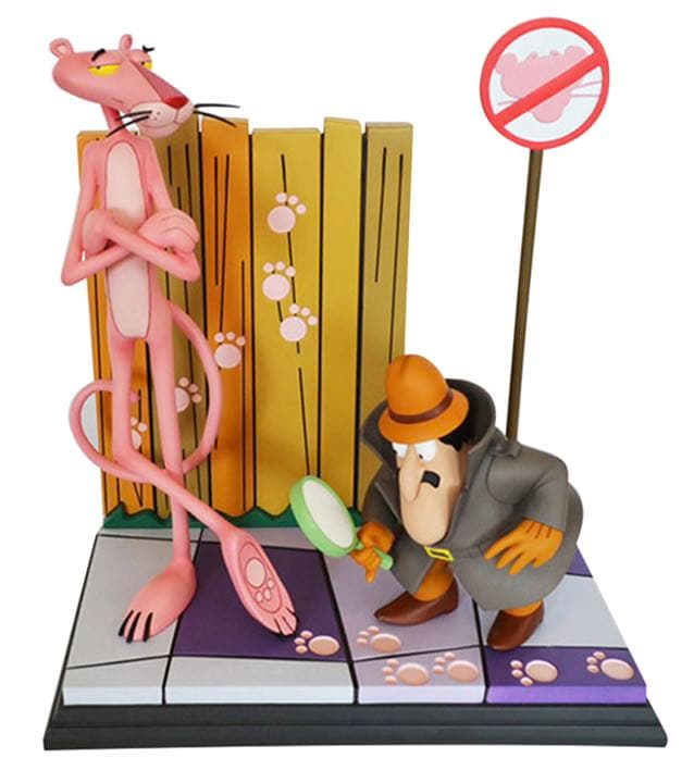 ピンク・パンサー＆クルーゾー警部　スタチュー　フィギュア//HCG