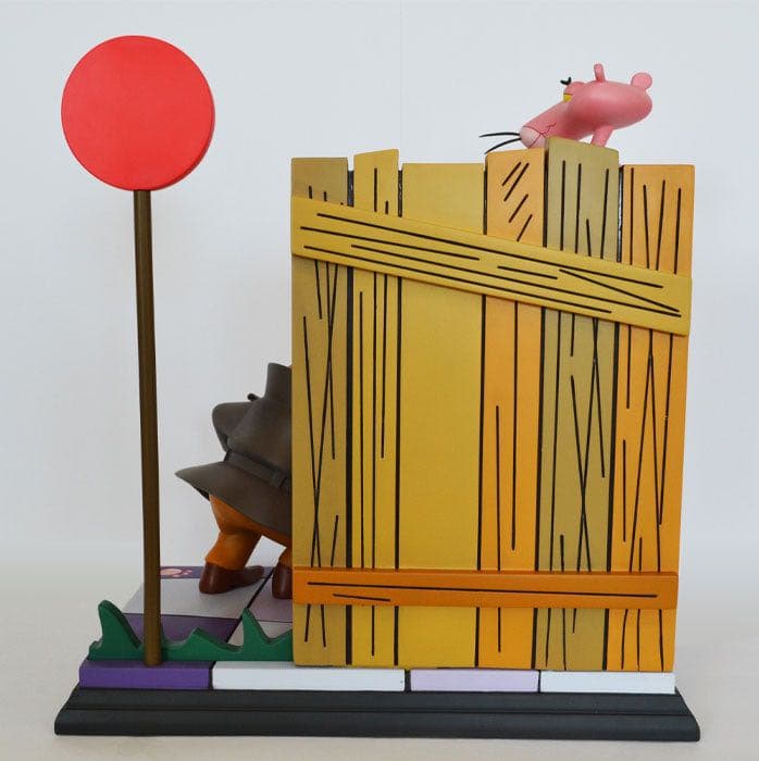 ピンク・パンサー＆クルーゾー警部　スタチュー　フィギュア//HCG