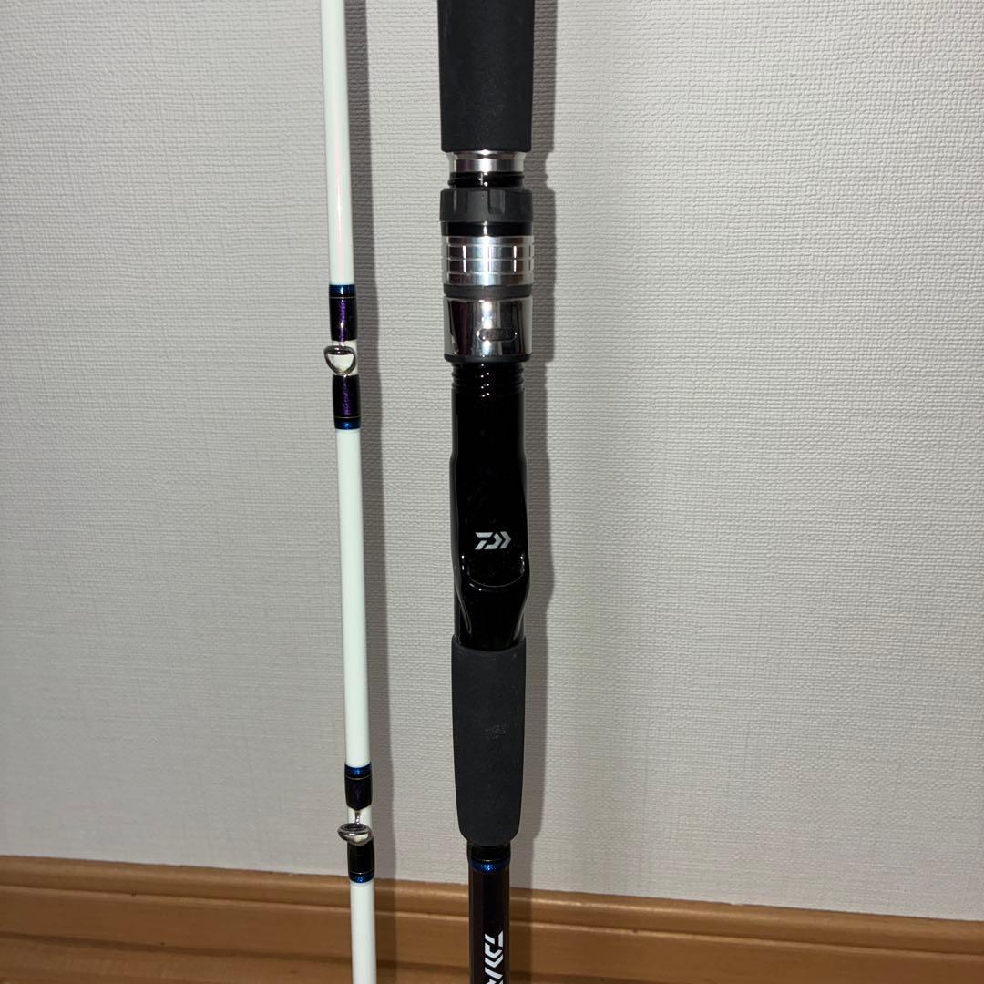 XRS 船竿 ホワイト・パープルグラデーション 約3m