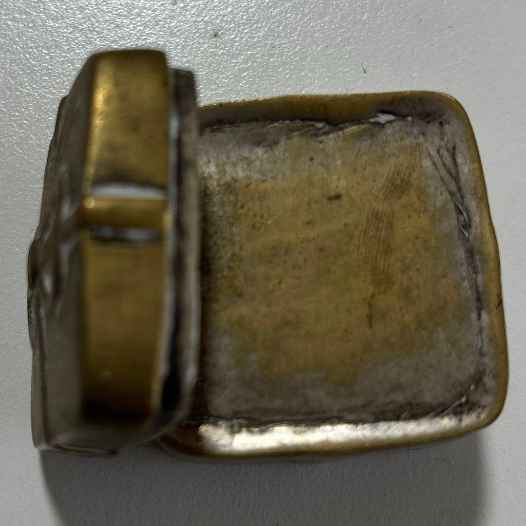 ヴィンテージ　アンティーク　フランス　ジュエリーボックス　ボックス　真鍮