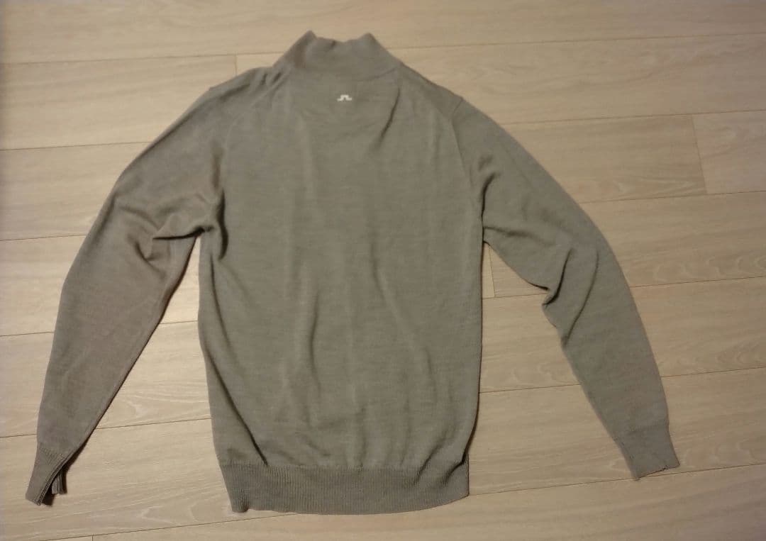 【新品】J.LINDEBERG　メンズゴルフウェア　48サイズ　Lサイズ　グレー