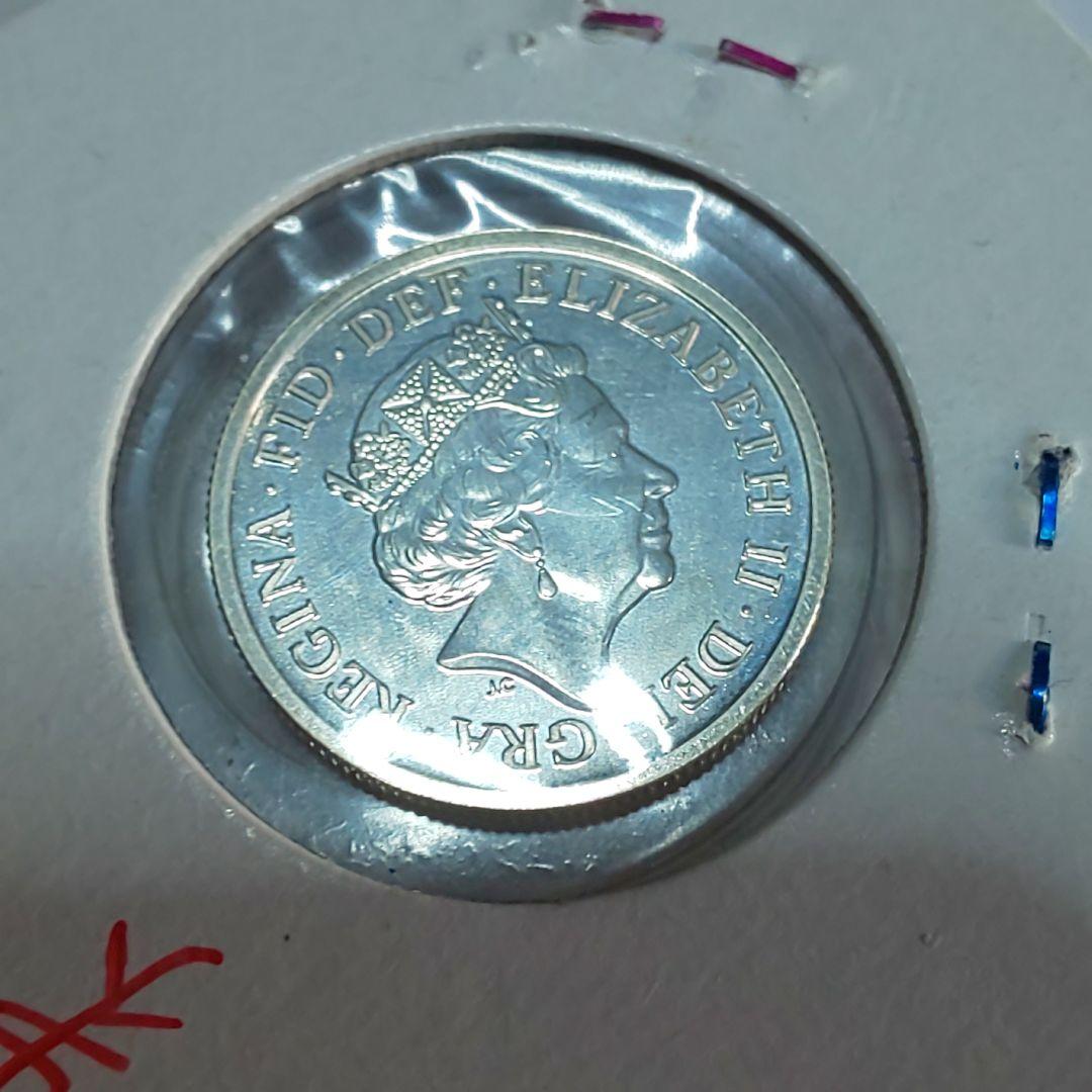 2018年 シックスペンス 記念銀貨925