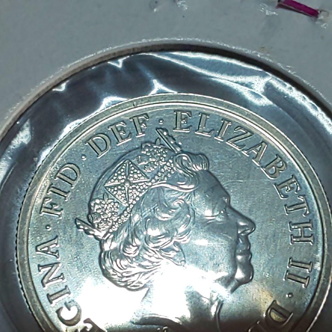 2018年 シックスペンス 記念銀貨925