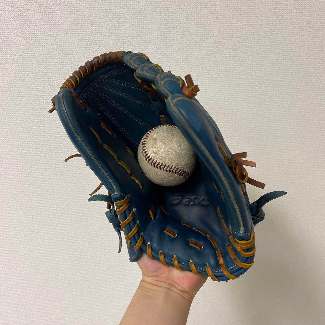 036 アシックス ゴールドステージ 型抜群 即戦力 ソフトボール 投手グローブ