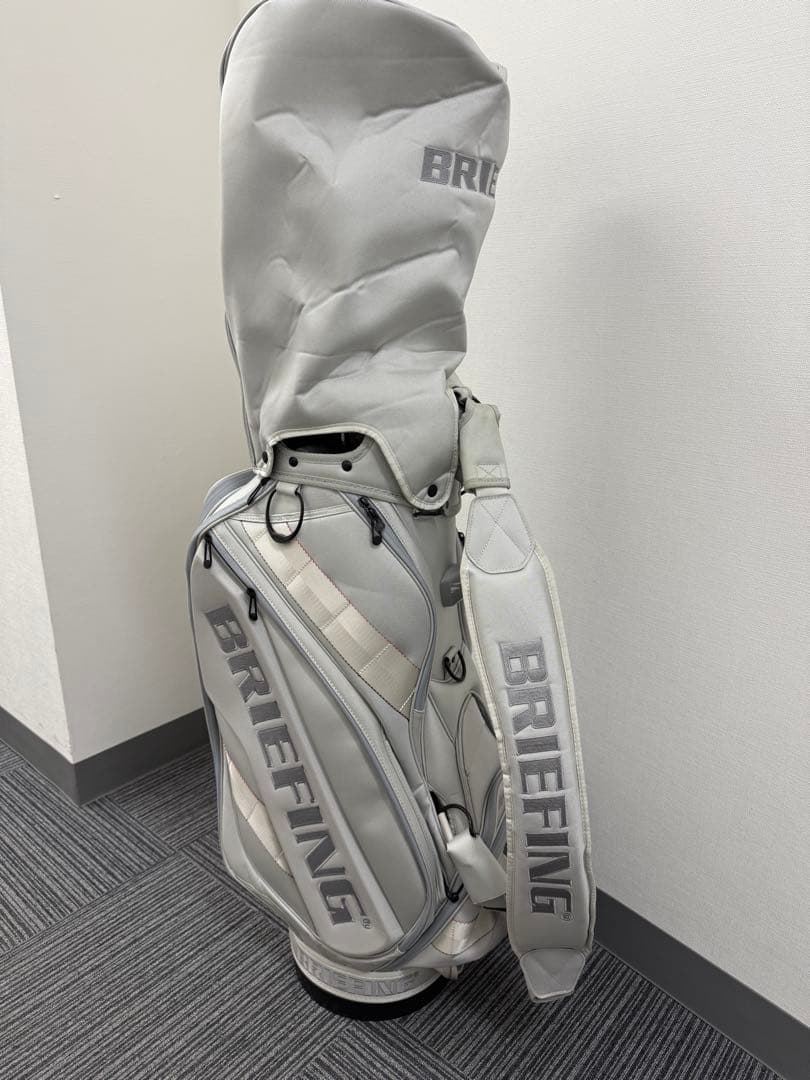 BRIEFING キャディバッグ CR3 シルバー