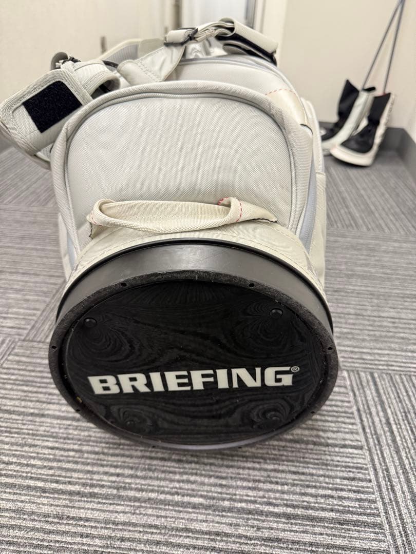 BRIEFING キャディバッグ CR3 シルバー