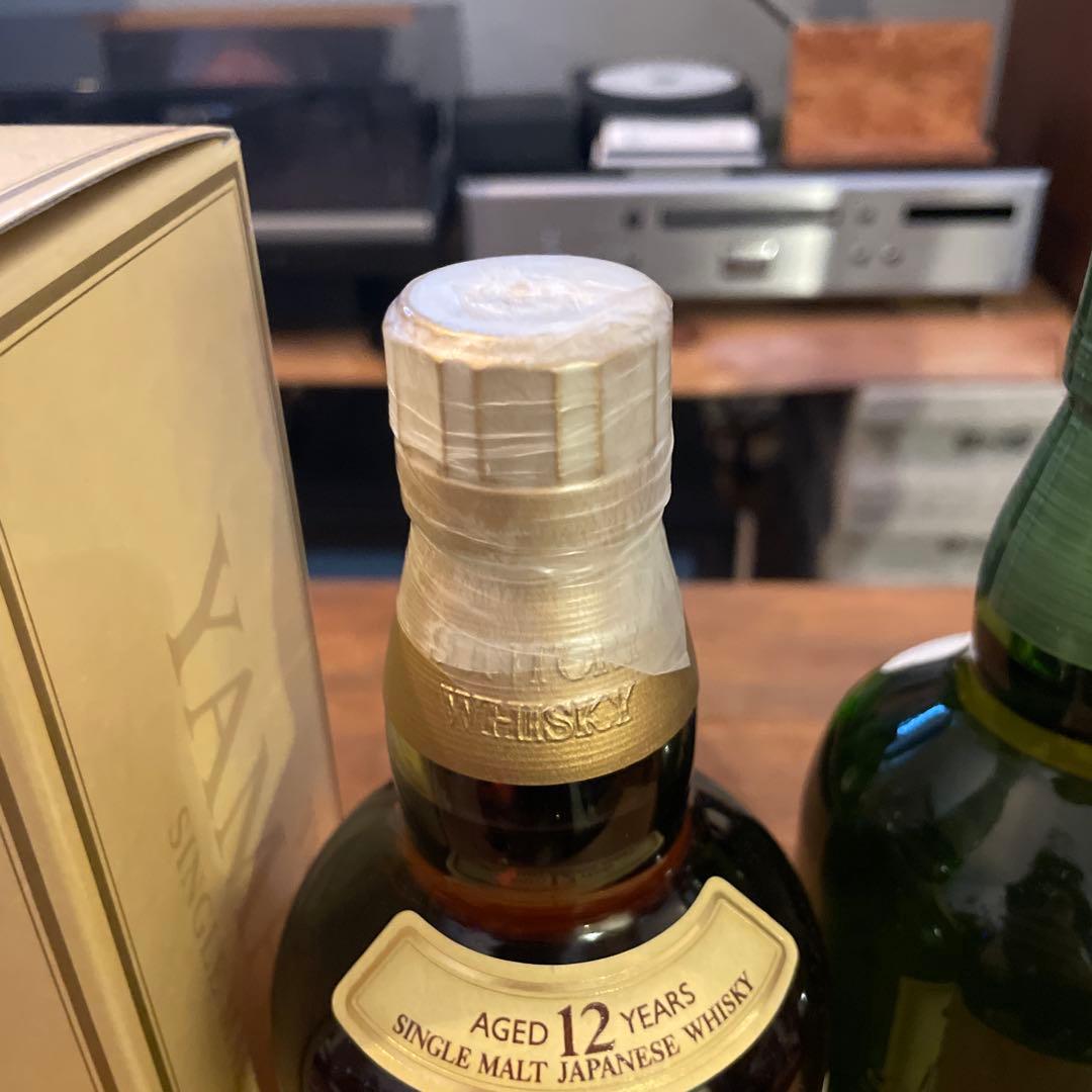 山崎12年と白州NVのウイスキーセット