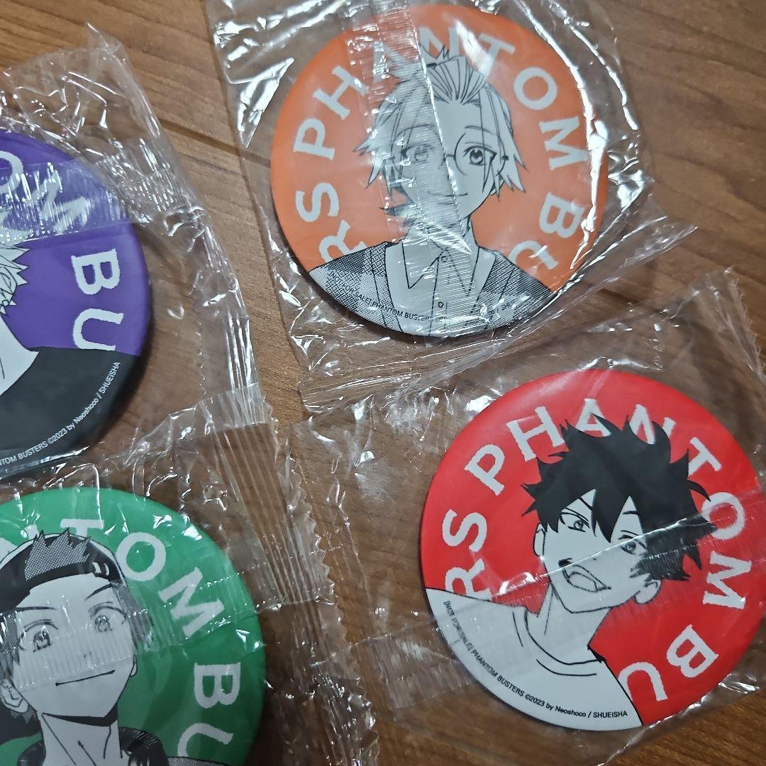 韓国 ファントムバスターズ 1巻 店舗 特典 BIG 缶バッジ コンプ
