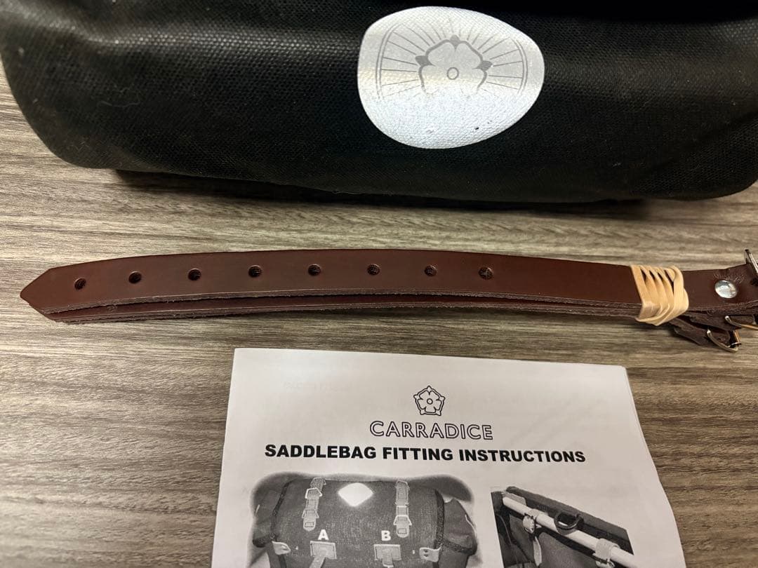 キャラダイスCARRADICE ハンドルバー＆サドルバッグ ミズタニ自転車別注