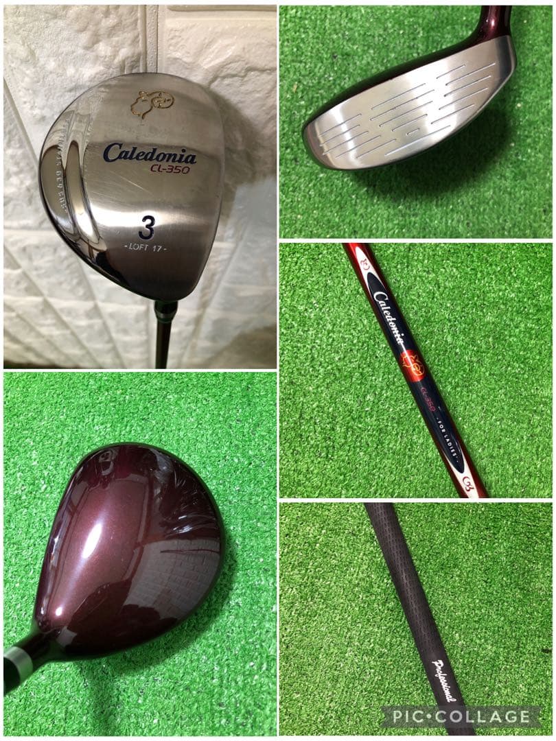 初心者おすすめ☆レディース ゴルフクラブセット☆カレドニア☆スタンドバッグ付