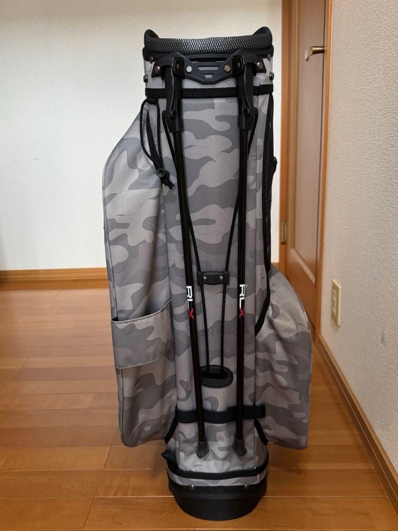 【美品】POLO GOLF RLX CAMO2.0 スタンドキャディバッグ