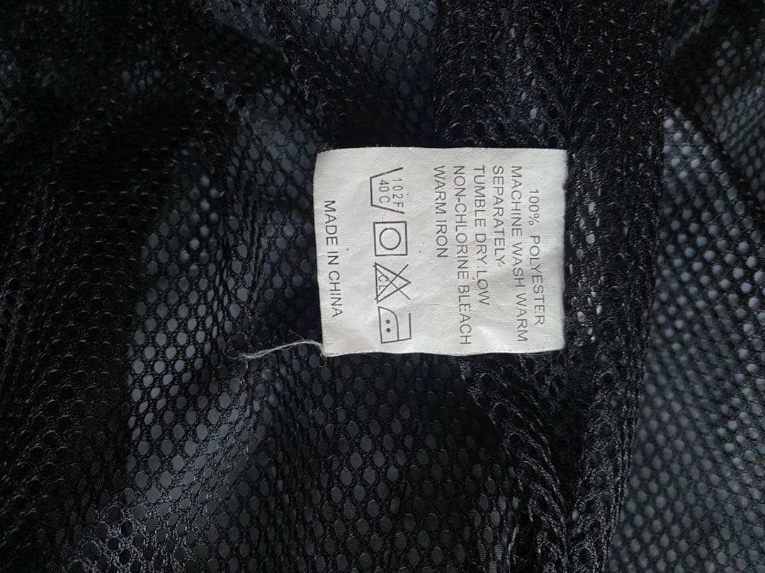 Munsingwear マンシング ブラック ナイロン ジャンパー