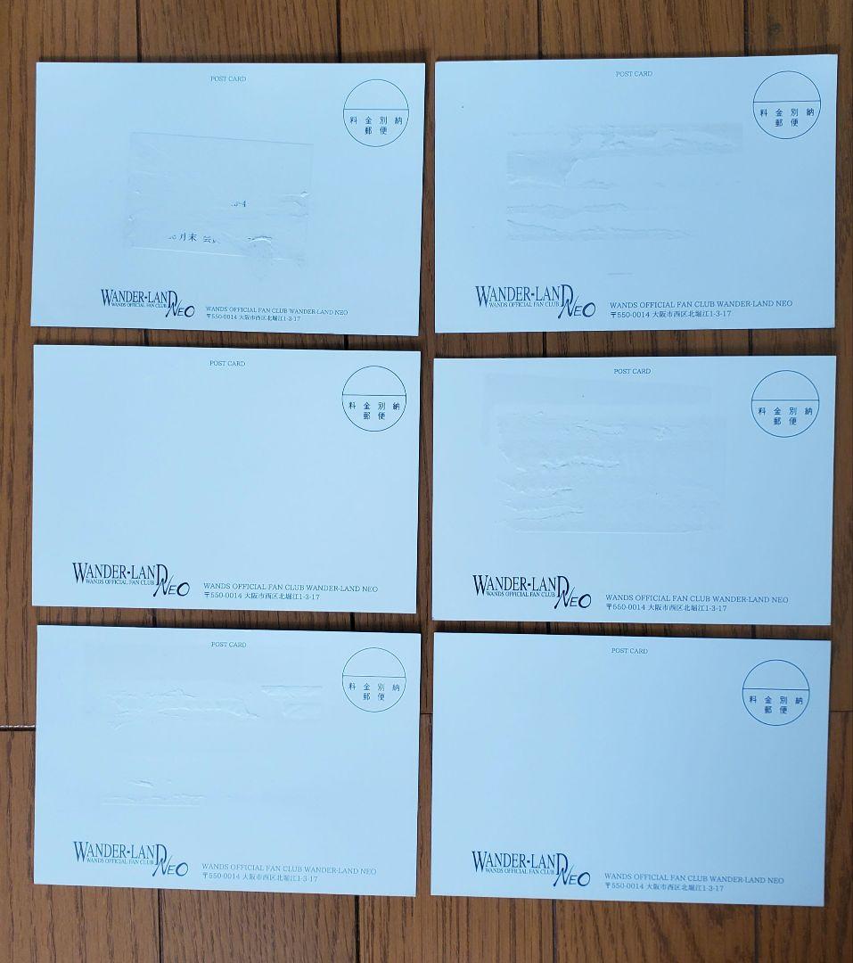 WANDS第5期 ファンクラブ会報 VOL.1〜VOL.4、VOL6の5冊セット