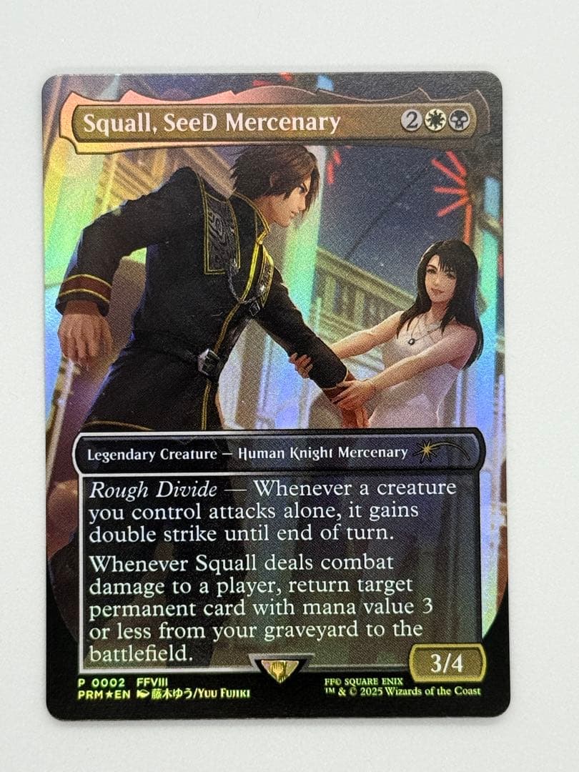 MTG FF 1枚 SeeDの傭兵、スコール foil プロモ 英語