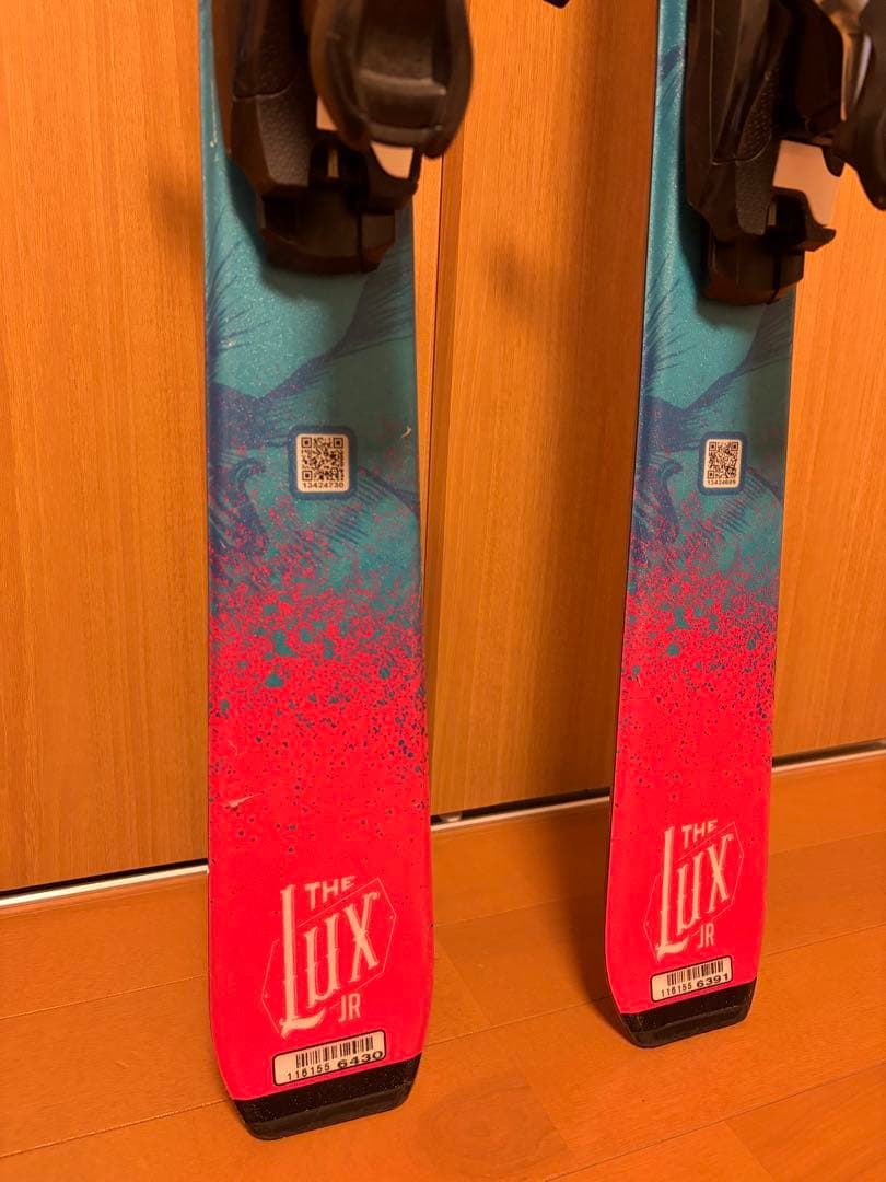 ジュニア向けSalomon 140cm Lux Jr. スキー板