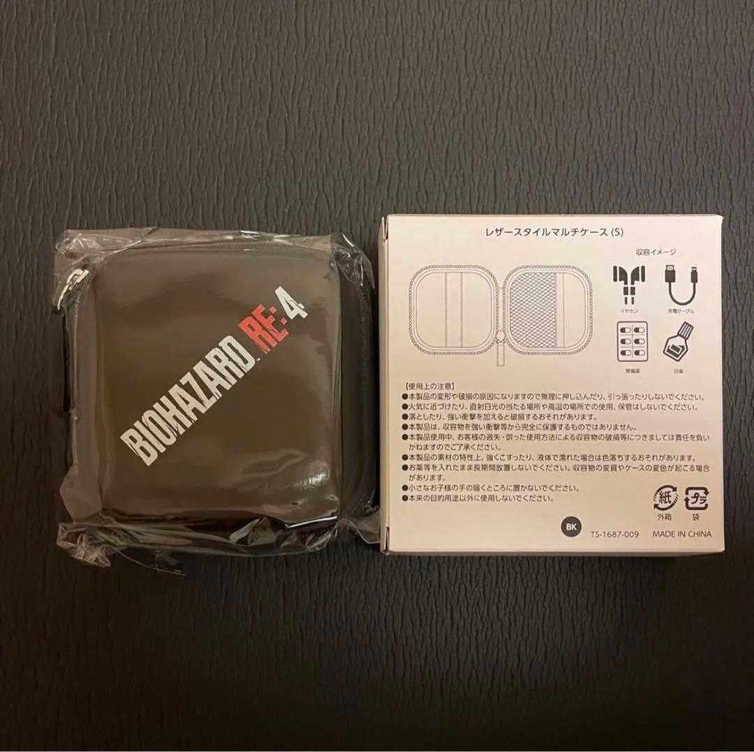 バイオハザード RE4 レザースタイルマルチケース 非売品 特典 レオン オリコ