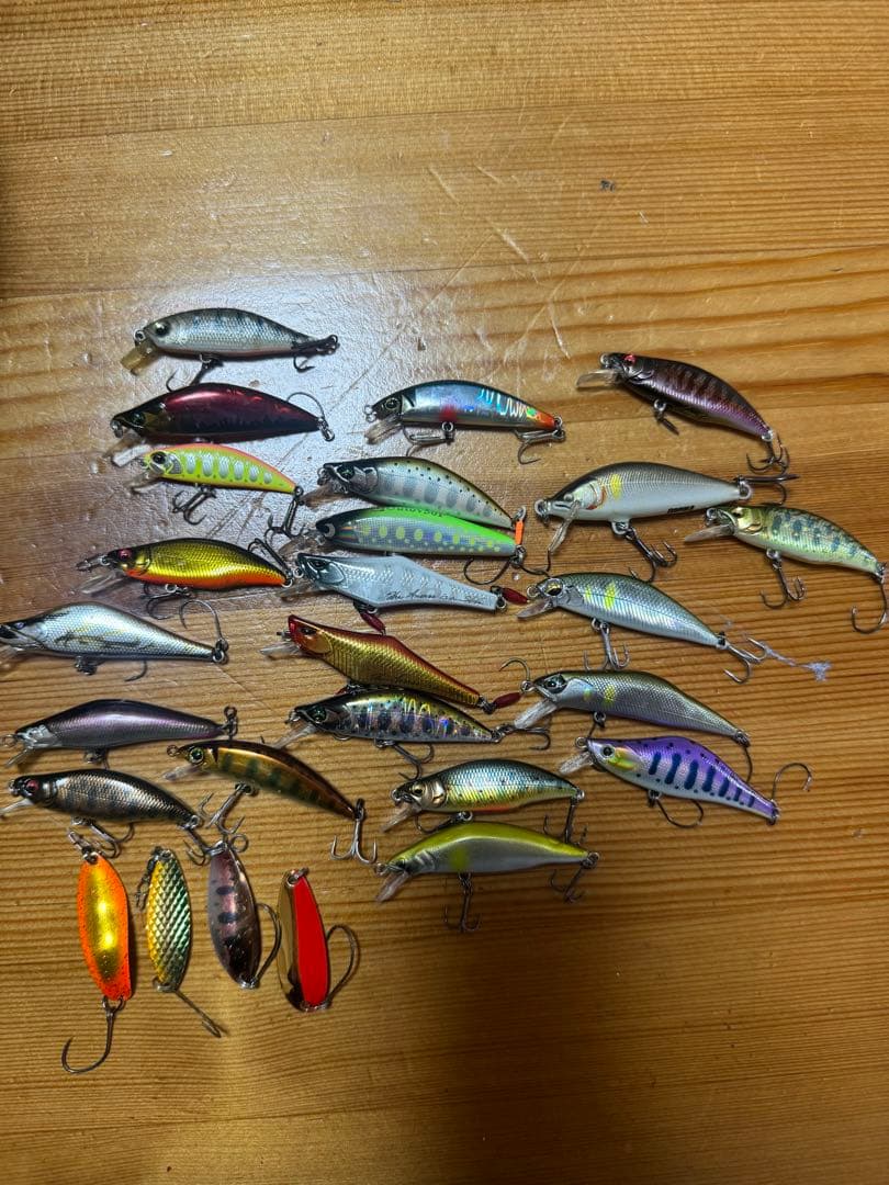 渓流ルアー　アルボル　カスケット　レイチューン等