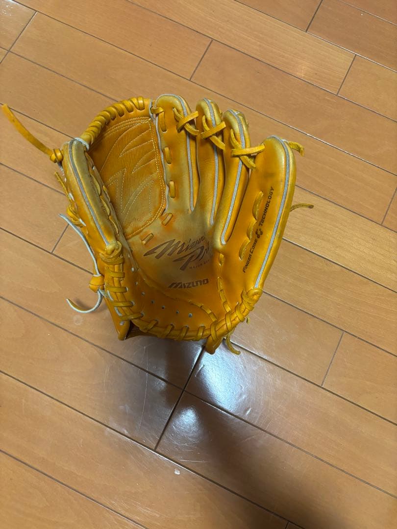 Mizuno Pro 軟式グローブ オレンジ ミズノプロ